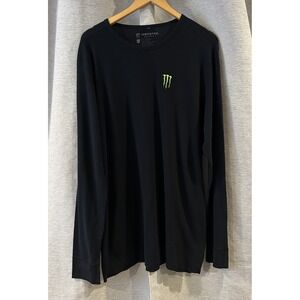Monster Energy Crew Neck Long‎ Sleeve Crew Neck T Tee Shirt XXXL